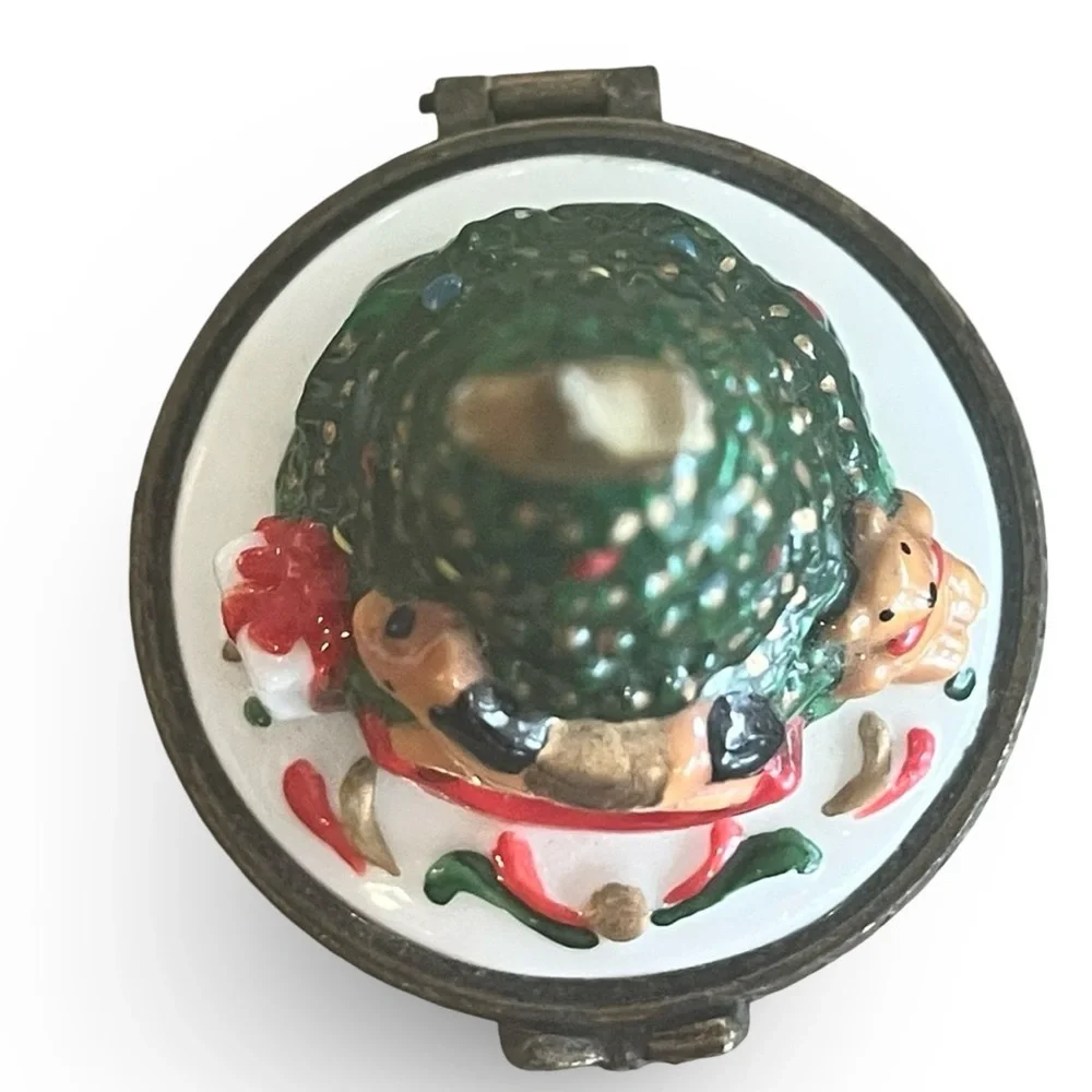 Midwest of Canon Falls Christmas Tree Hinged Trinket Box